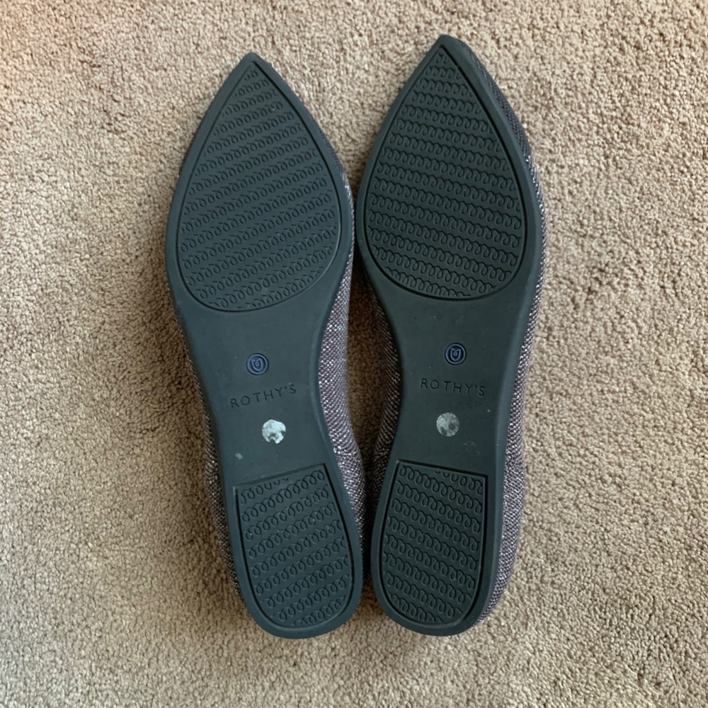 Rothy's Retired Unicorn! Twilight Metallic Captoe… - image 2